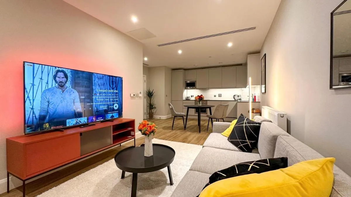 Image of Rare Duplex 2B3B Modern 1GB Wifi – LuxuryLondonStays
